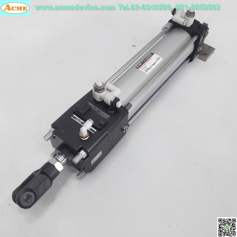 Air Cylinder SMC รุ่น CDLACN63-219-E-A54L, bore 63 mm., stroke 219 mm.
