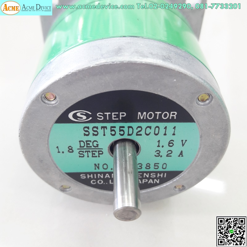 Stepping Motor รุ่น SST55D2C011, Clean Damper VEXTA D6CL-6.3