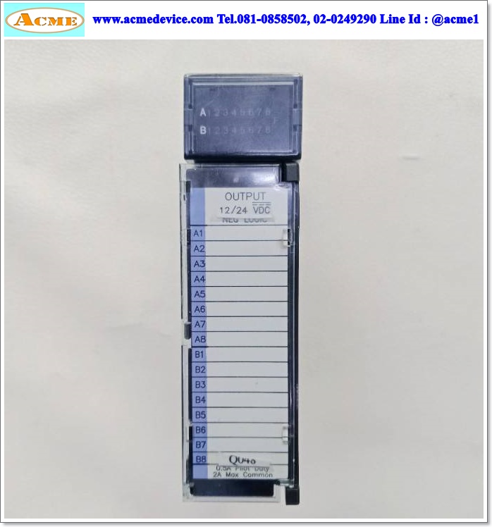 PLC GE FANUC รุ่น IC693MDL741F, Output Module, 12/24VDC, 0.5A, 16PT, NEG