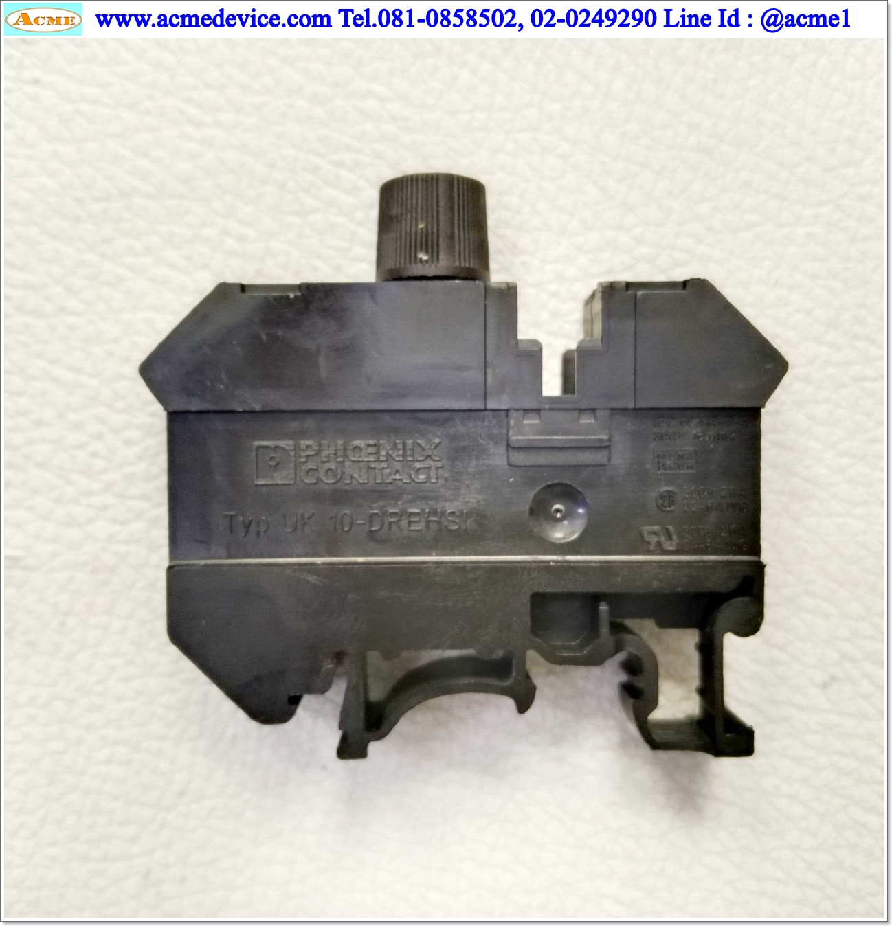 Fuse Modular Terminal Block Phoenix Contact รุ่น UK 10-DREHSI