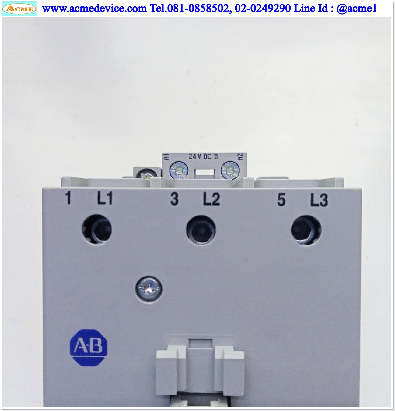Megnatic Contactor Allen-Bradley รุ่น 100-C85D*00, 24Vdc, 85A