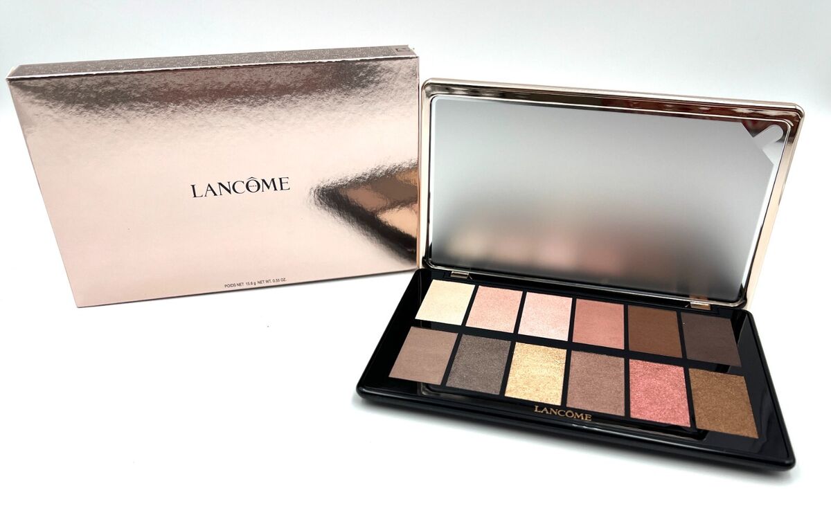 พาเลทอายแชโดว์ลังโคม Lancome Holiday #Rose Gold Eye Palette
