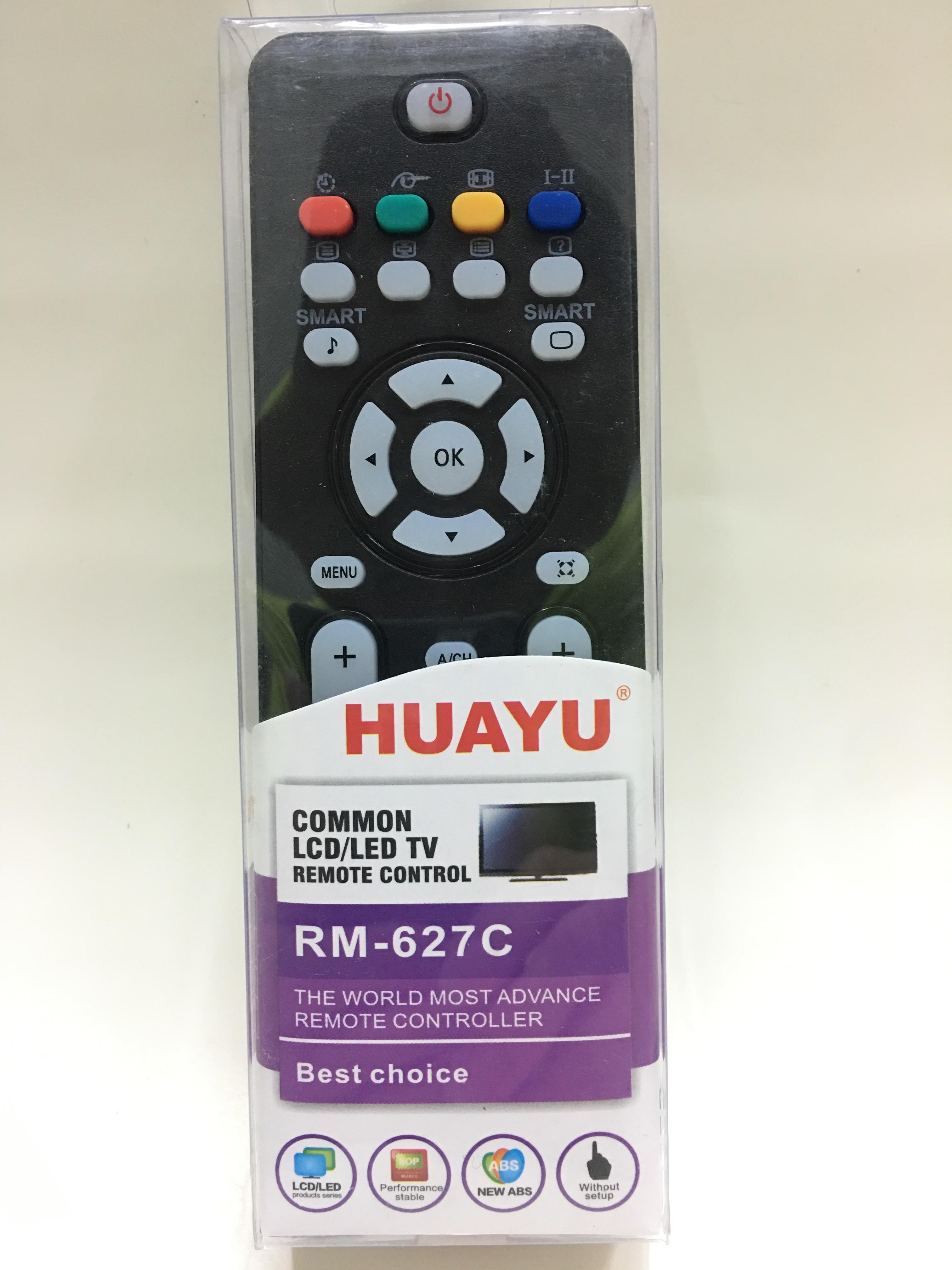 รีโมททีวี ฟิลิป Philips RM627C [ใช้กับทีวีฟิลิปส์ จอแบนตรงรุ่น]