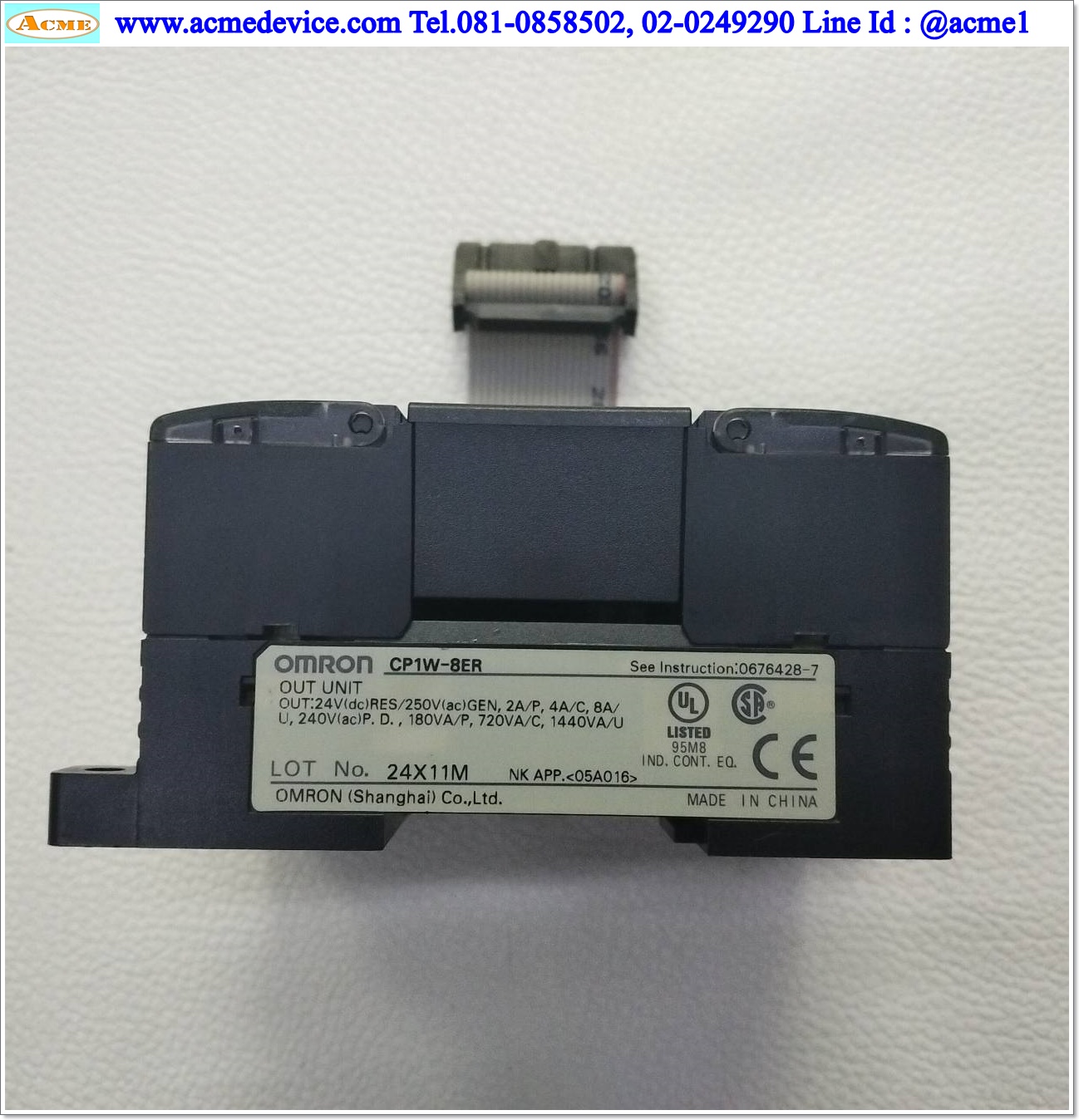PLC Omron รุ่น CP1W-8ER, OUT Unit