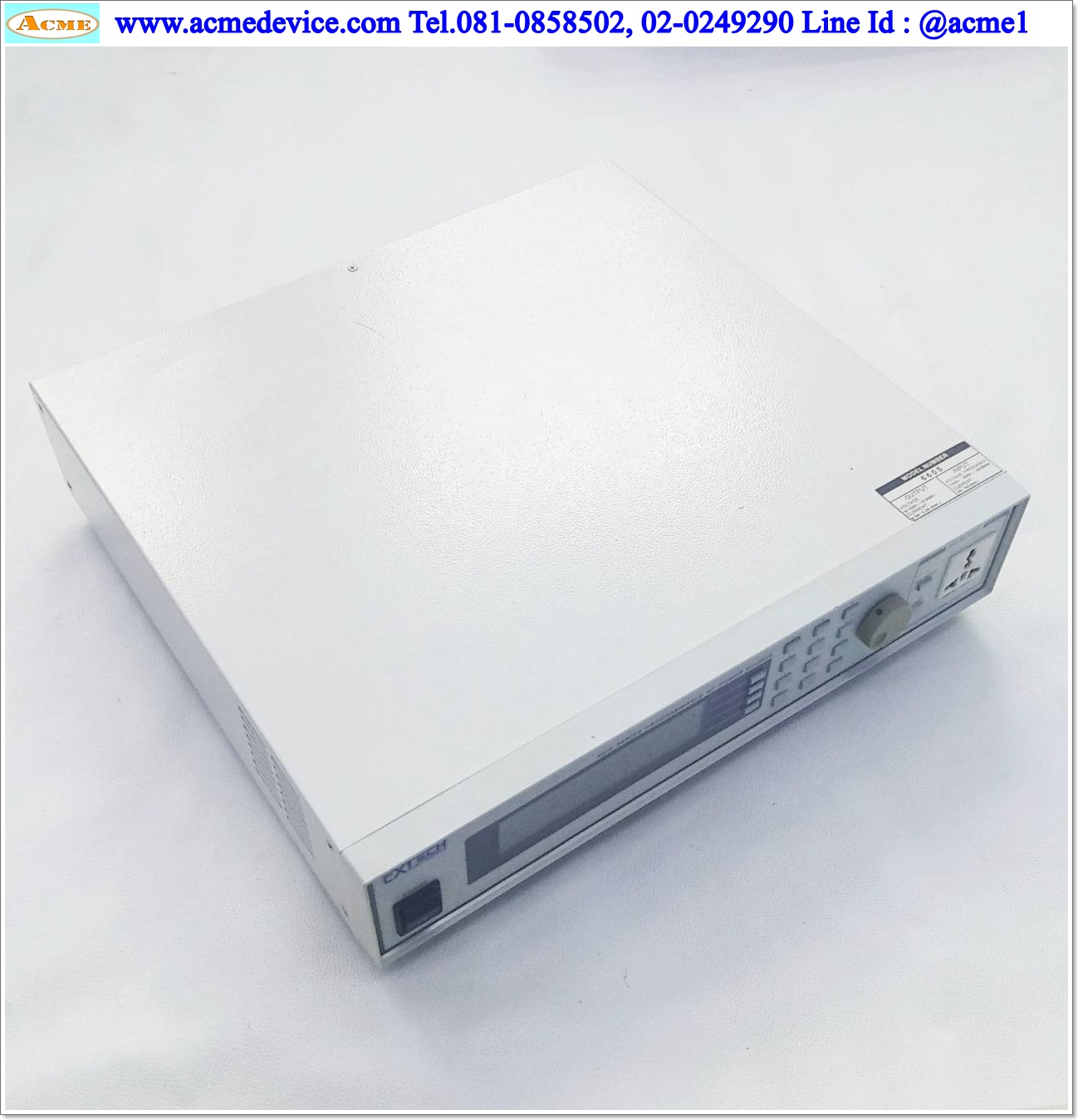 AC Power Supply Extech รุ่น 6605 , 6600 Series, Output 0-150V 4.6A, 0-300V 2.3A, 500VA, Power Input 100V/220V, Programmable AC Power Source