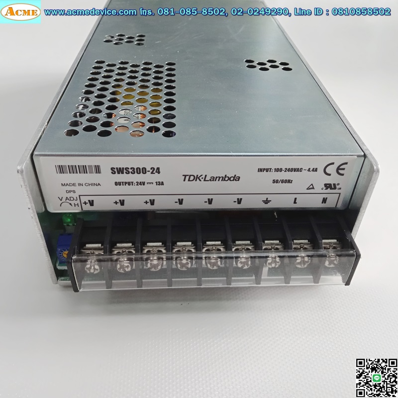 Power Supply TDK รุ่น SWS300-24, Output 24V, 13A, 300W