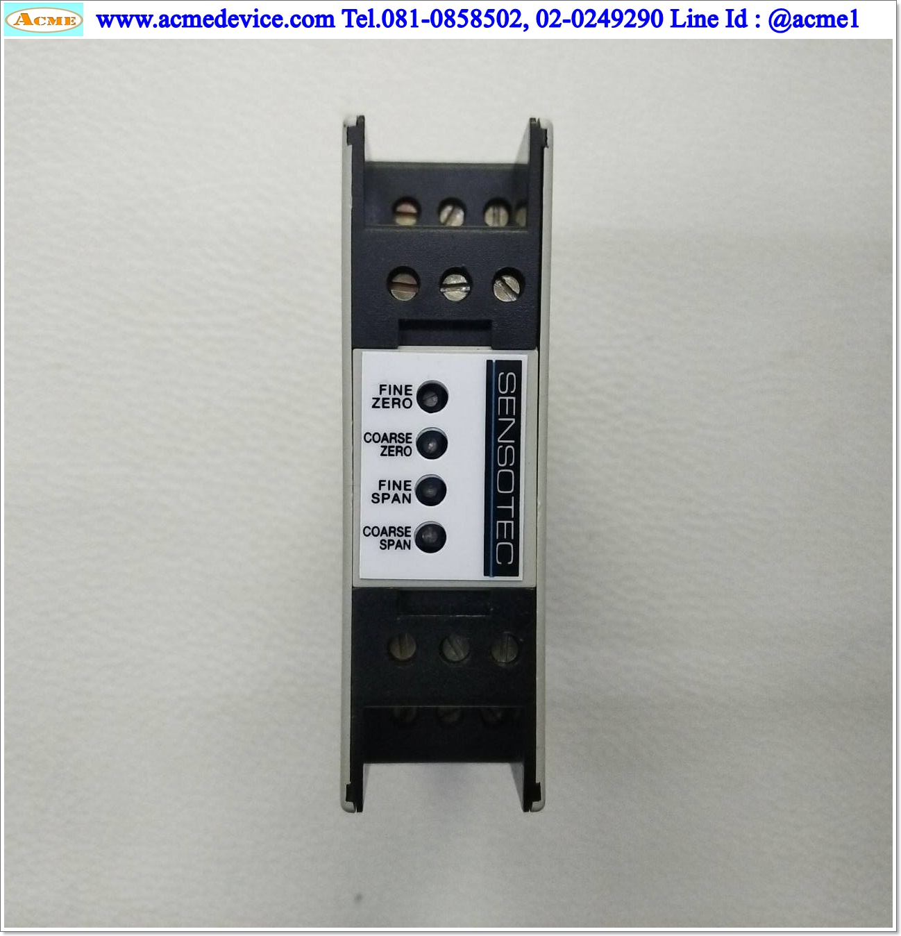 DIN Rail Mount In-Line Amplifiers Sensotec รุ่น DLD-VH, Output +/-5Vdc