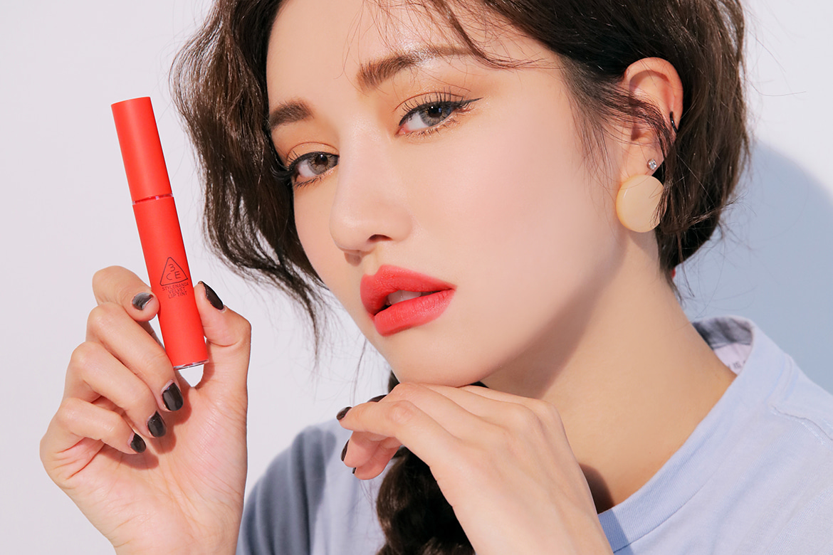 ลิปเนื้อเวลเวตแมท 3CE Velvet Lip Tint สีGentle Coral