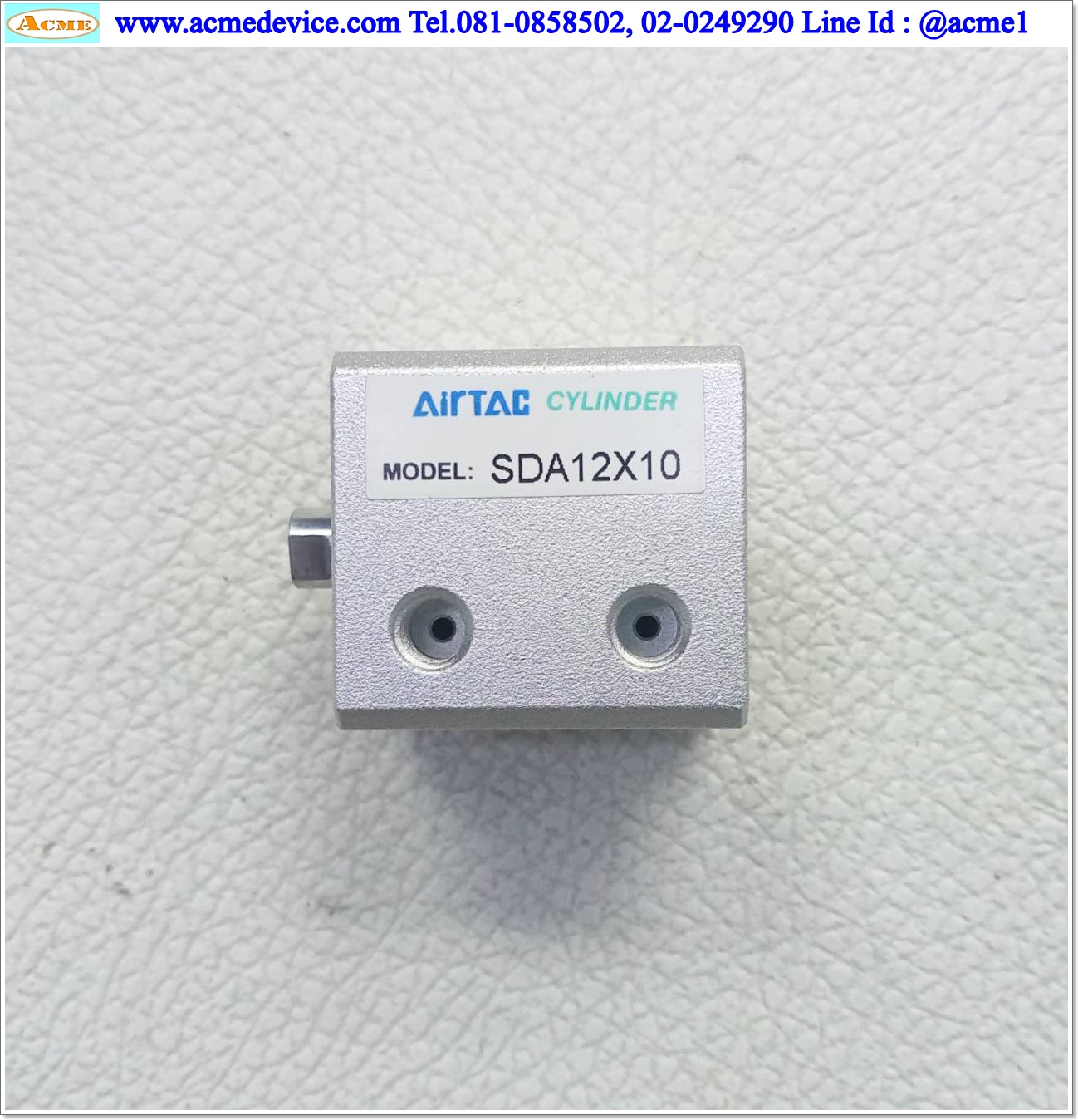 Air Cylinder AirTAC รุ่น SDA12x10, Bore 12 mm., Stroke 10 mm.