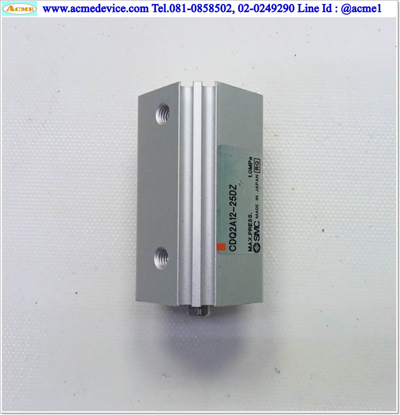 Air Cylinder SMC รุ่น CDQ2A12-25DZ, Bore 12 mm., Stroke 25 mm.