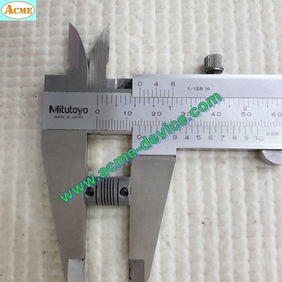 Coupling ขนาด ID 2.35/2.35mm, OD 9.5mm, L 15mm