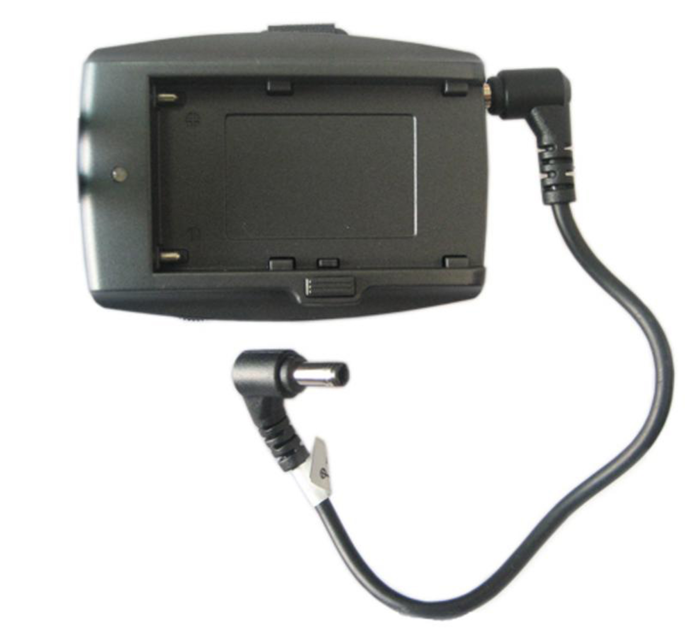 NP-F970/F750/F550 Battery Adapter Mount Plate สำหรับจ่ายไฟให้แบตเตอรี่ดัมมี่ หรือจอมอนิเตอร์ ไฟ LED