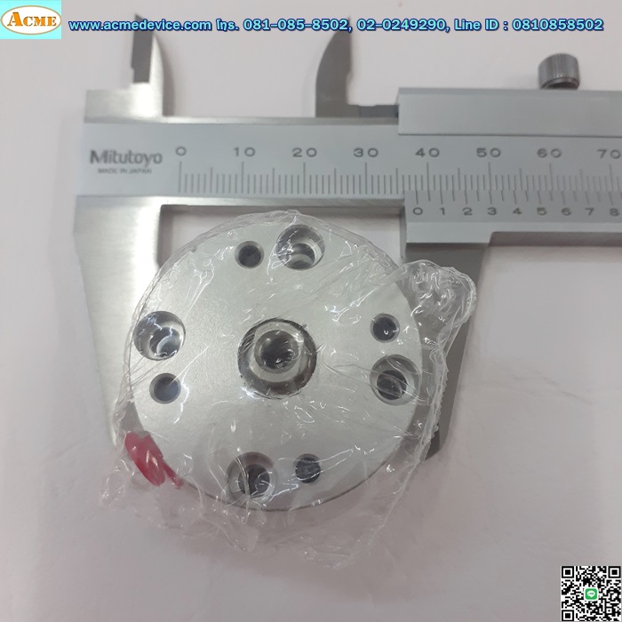 Flat Cylinder BIMBA รุ่น F0-040.25, Double Acting, Single End Rod, Bore: 3/4", Stroke: 0.25"