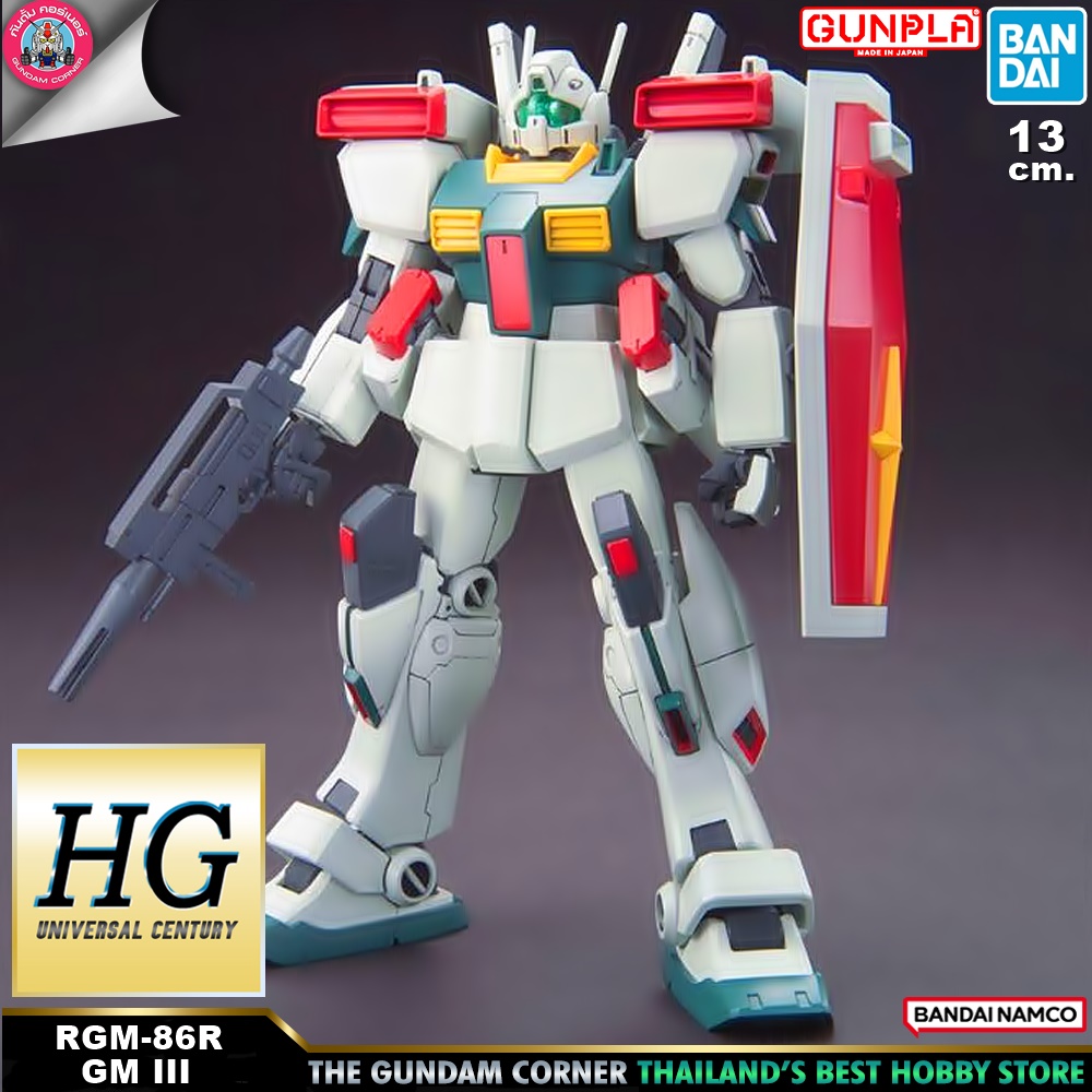 BANDAI HG RGM-86R GM III โมเดล กันดั้ม กันพลา PS TOYLAND HGUC