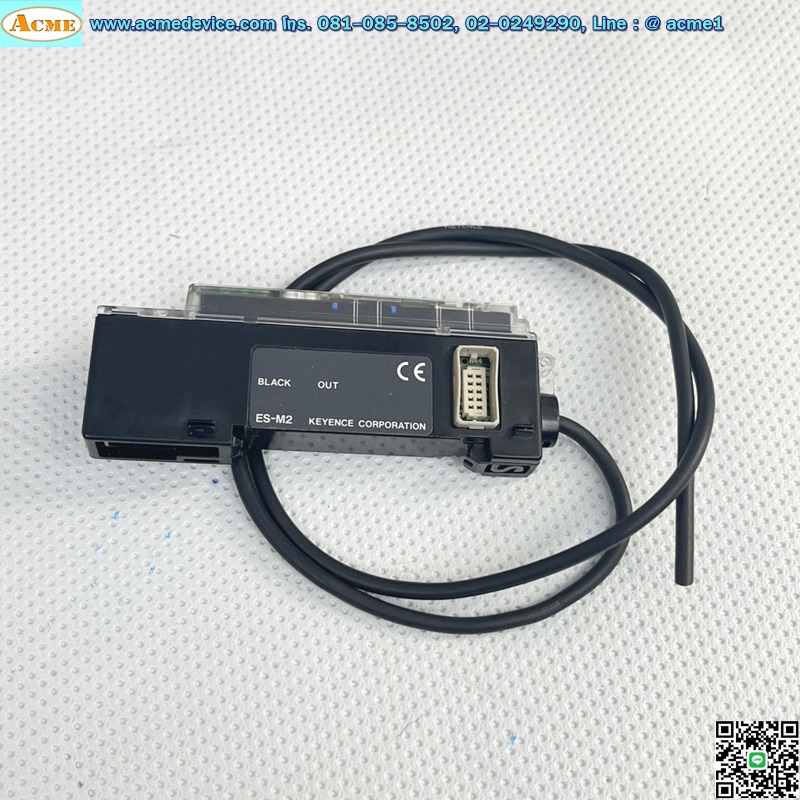Proximity Amp Keyence รุ่น ES-M2, NPN, (ไม่มีฝา)