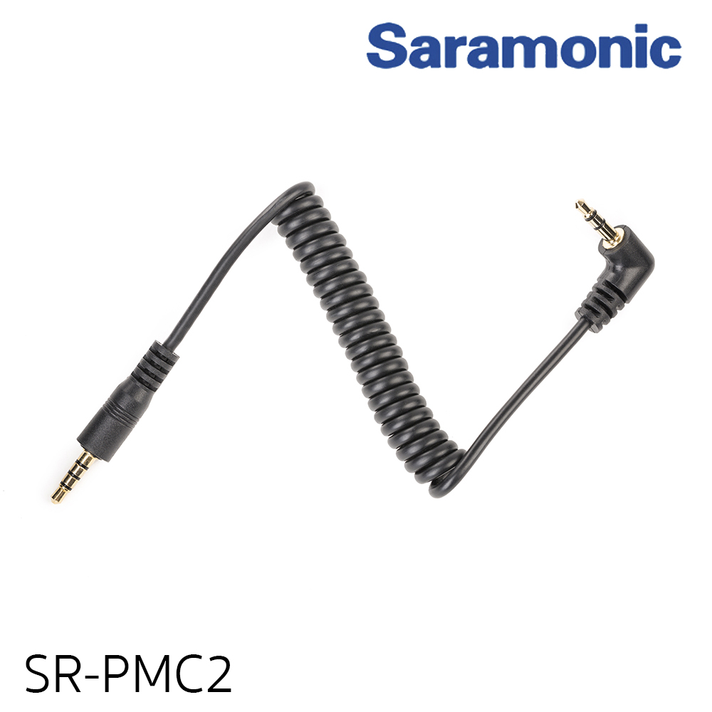 Saramonic SR-PMC2 18” (3.5 mm) TRS Male to 18” (3.5 mm) TRRS Male for UwMic9, UwMic10 & UwMic15 Wireless Systems to Apple iPhones & iPads or Android Smartphones & Tablets รับประกันศูนย์ไทย 1 ปี