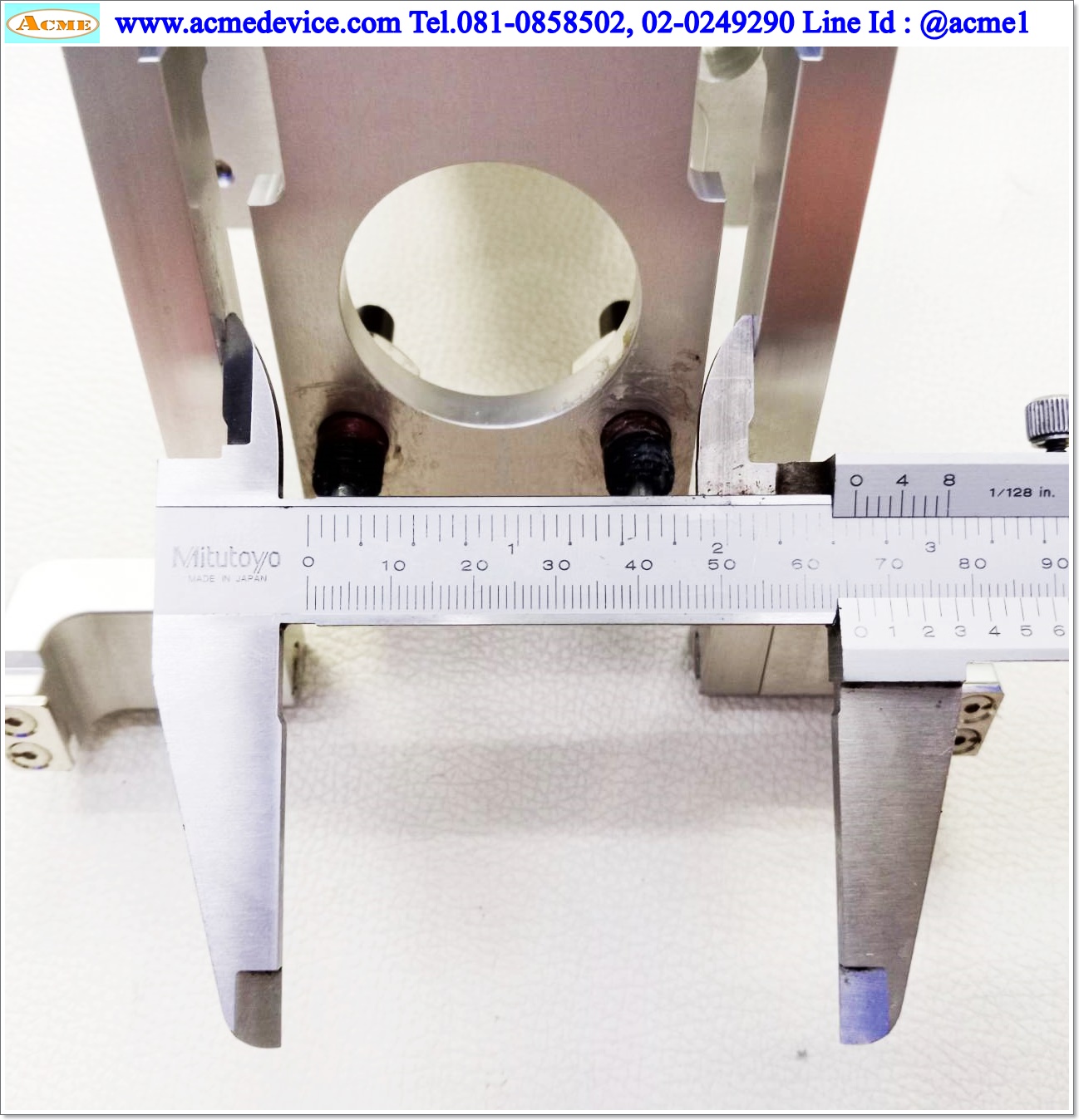 Gripper SMC รุ่น MHL2-10D, Bore 10 mm., Stroke 20 mm. & Air Cylinder MXS12-30B, Bore 12 mm., Stroke 30 mm.