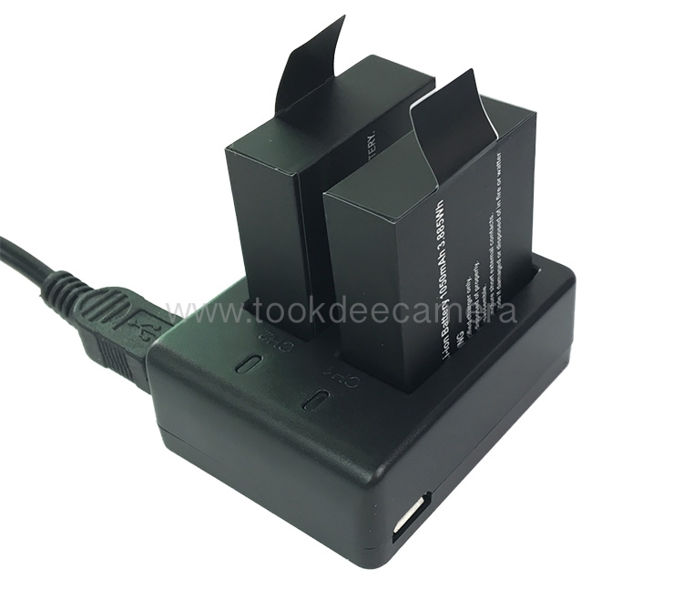 แท่นชาร์จแบตเตอรี่คู่ for sj4000 sj5000 m10