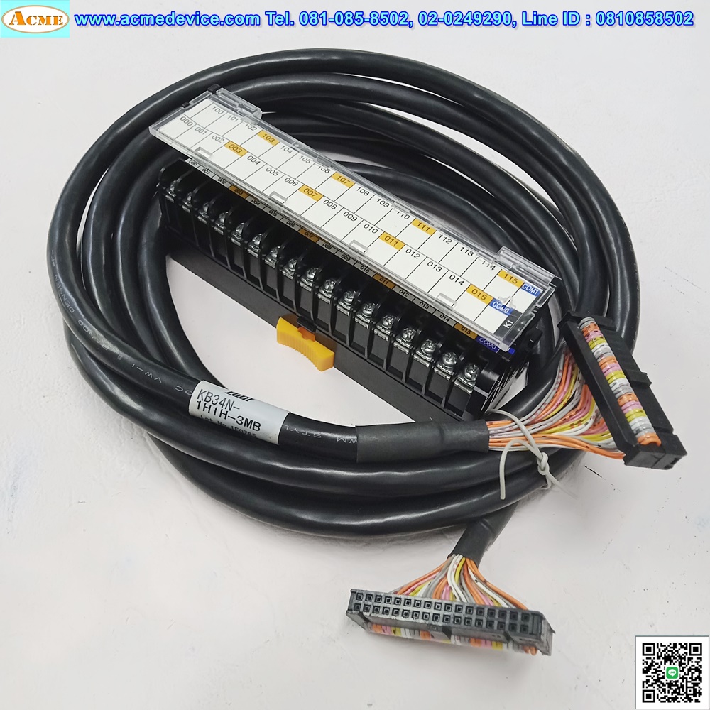 Terminal Block Toyogiken รุ่น PCA7-1H34-TB34-K1, 34 Pin (สาย 3 m.)