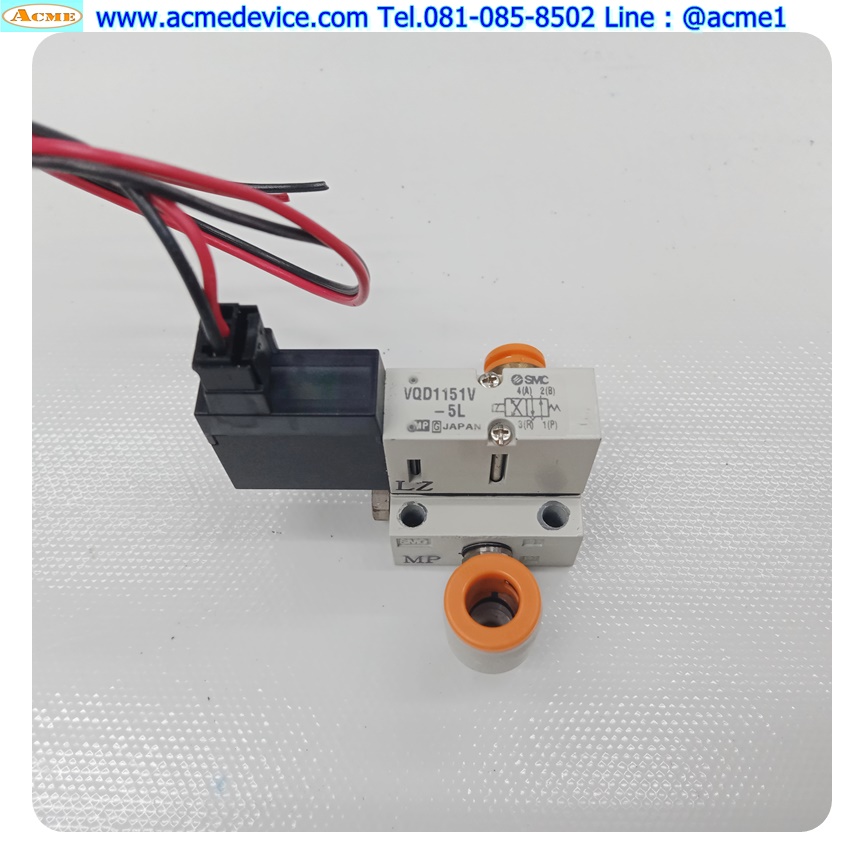 Solenoid Valve SMC รุ่น VQD1151-5L, 24V