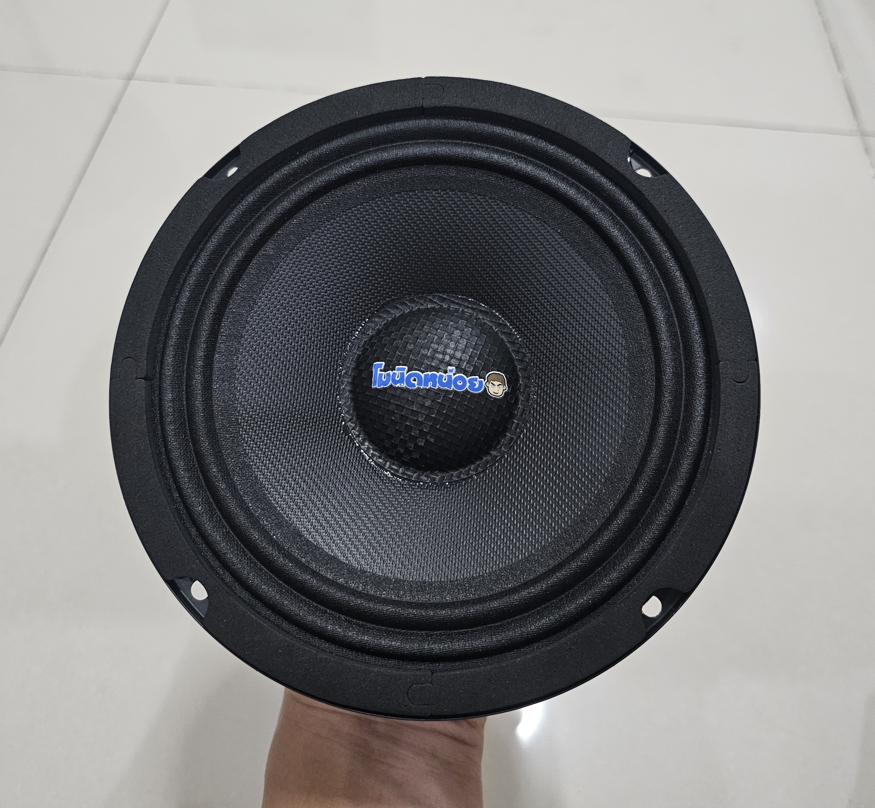 New เสียงกลาง 6.5 นิ้ว (2ดอก) หน้าเคฟล่า แม่เหล็ก120x20 วอยซ์35.5มิล 4โอม