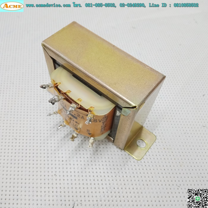 Transformer Toyoden รุ่น 110V/18V, 0.2A