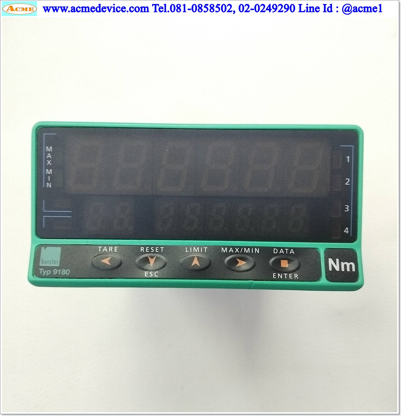 Digital Display for Strain Bursterl รุ่น 9180-V0104, RS232 or RS485, Sersor Type 86402-5160