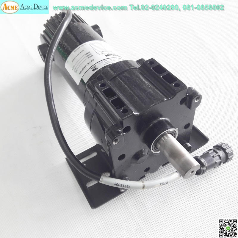 DC Motor Bison รุ่น 011-348-1156, 1/8HP, 90V, 1:55, Torq.210