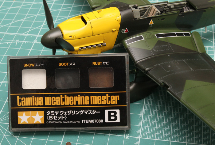 WEATHERING SET B พู่กันทำคราบสีแบบปัด เซต B เครื่องมือ อุปกรณ์ต่อโมเดล กันดั้ม กันพลา