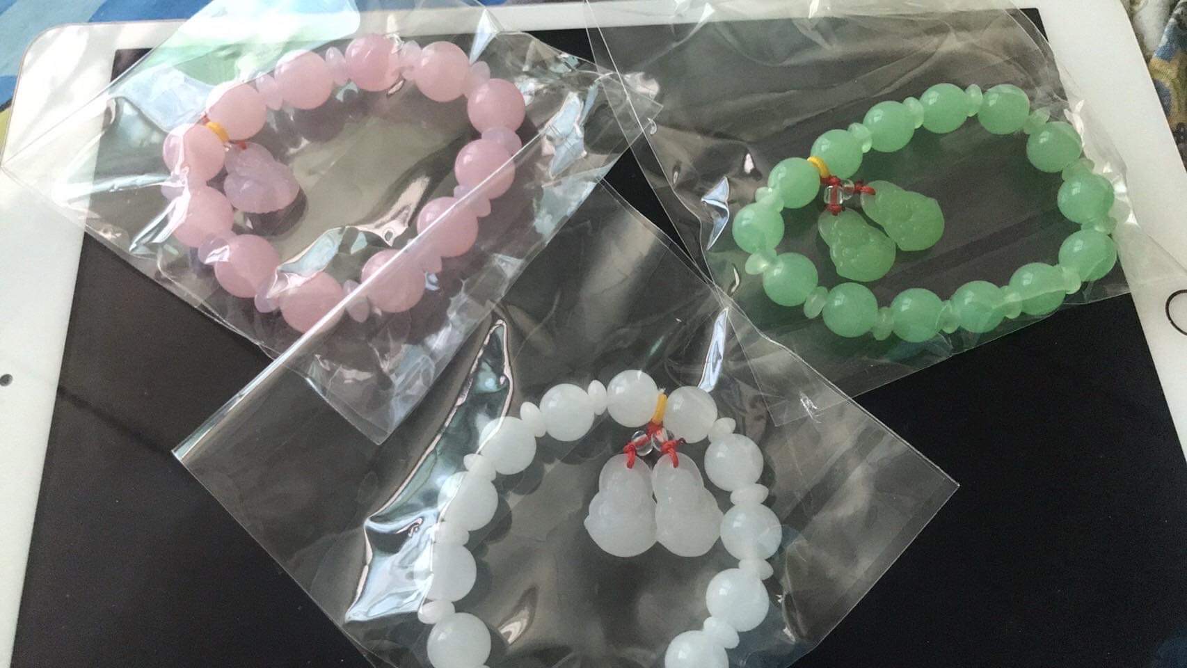 (ของแถม) สร้อยหยก จี้พระสังกัจจายน์ เลือกได้สามสี