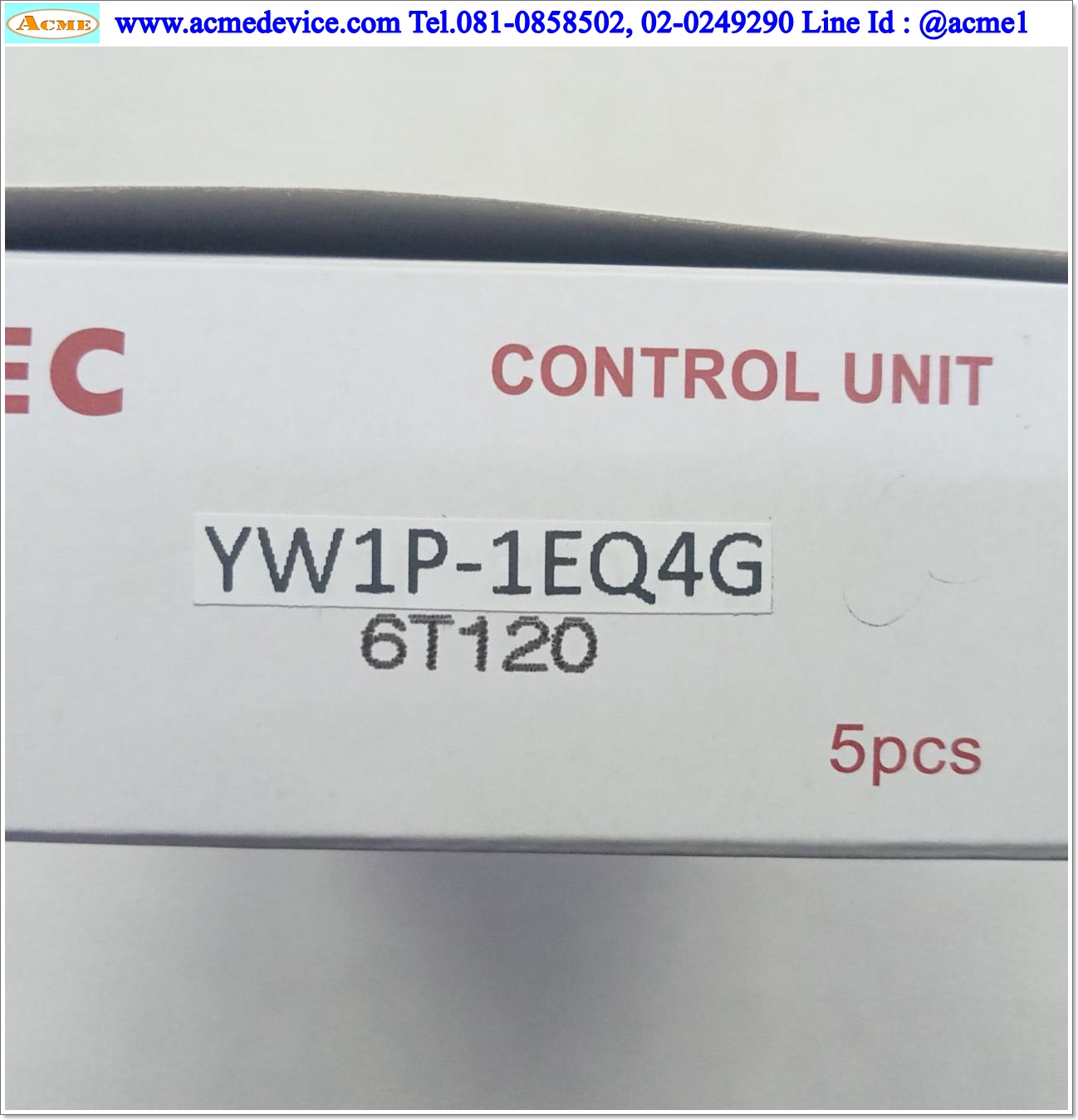 Pilot Lamp Idec รุ่น YW1P-1EQ4G, 24V