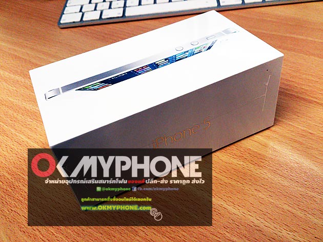 iPhone 5 32GB สีขาว เครื่องแท้พร้อมใบรับประกัน