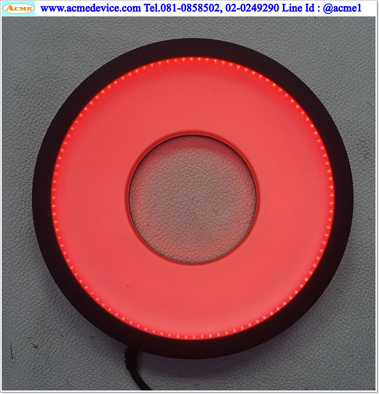 Lighting Lots รุ่น LTS-LFR170, 24Vdc (สีแดง), Dia 170 mm.