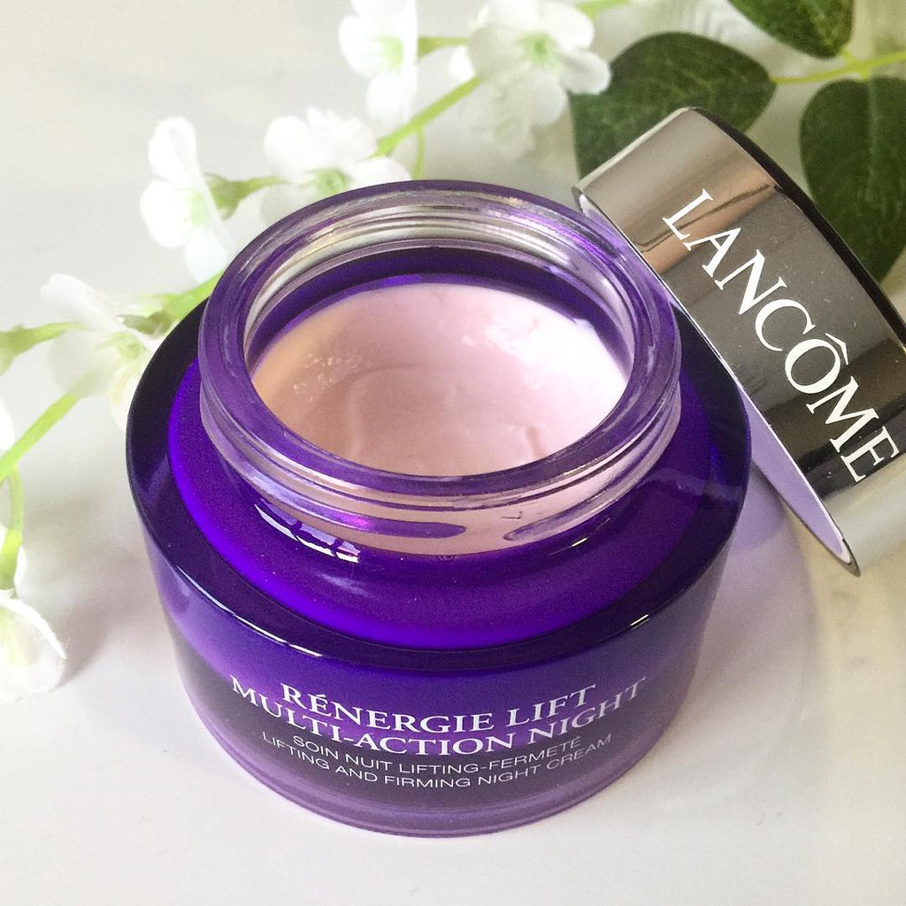 ครีมบำรุงผิวลังโคม Lancome Renergie Nuit Multi Lift Redefining Lifting Night Cream 15ml