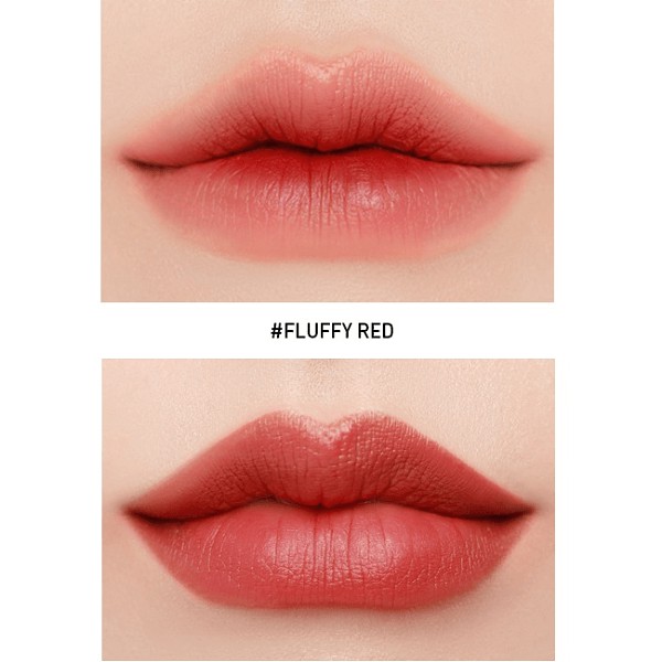 ลิปเนื้อเวลเวตแมท 3CE Slim Velvet Lip Color สีFluffy Red