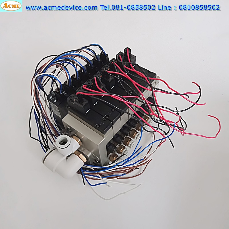 Vacuum Ejector SMC รุ่น ZSE1-00-19CN + NZM103HT-J5LZB-E19C + VJ114-5L0ZB, 0 to -101kPa