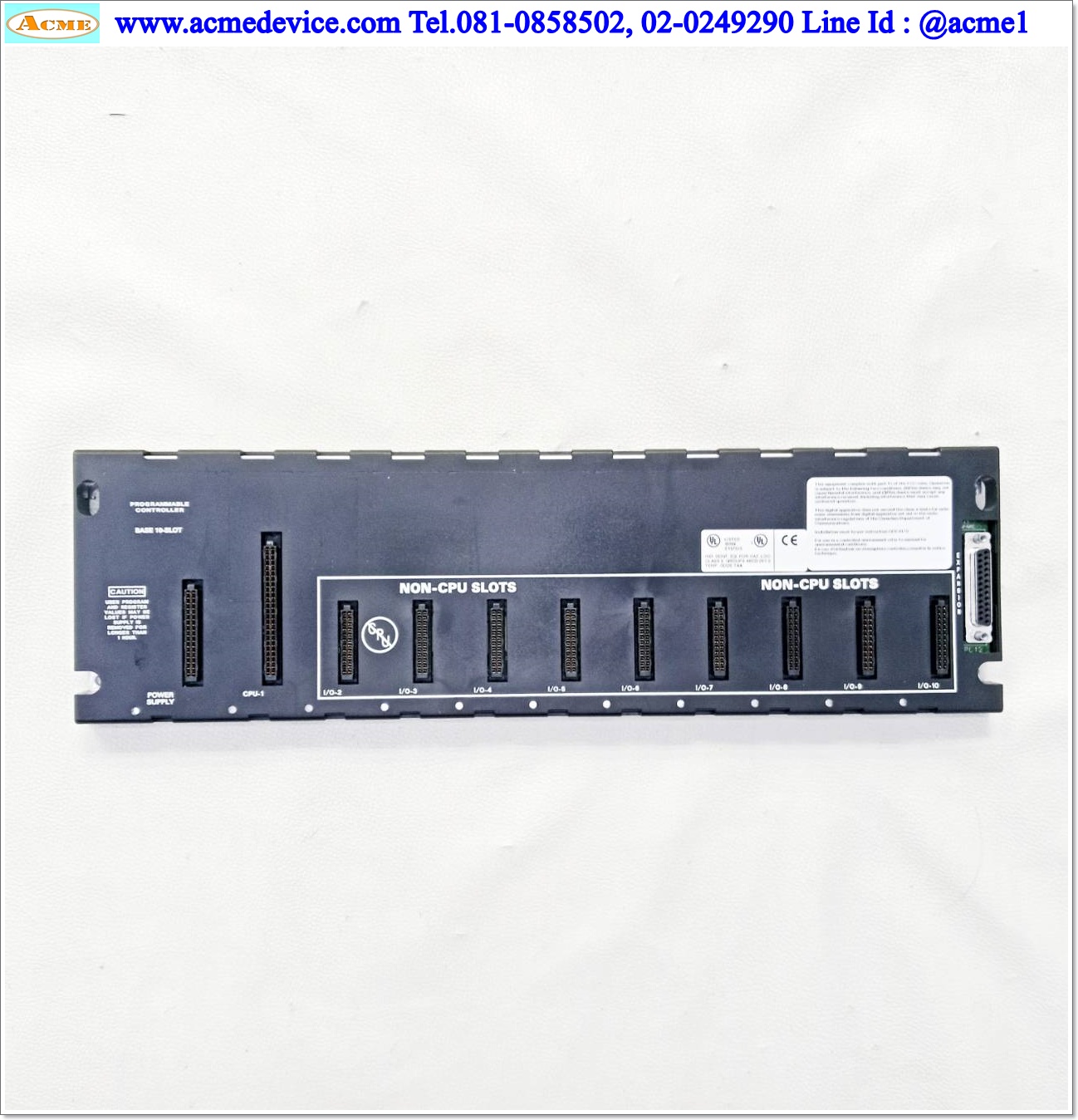 Base Unit GE FANUC รุ่น IC693CHS391K, 10 Slot