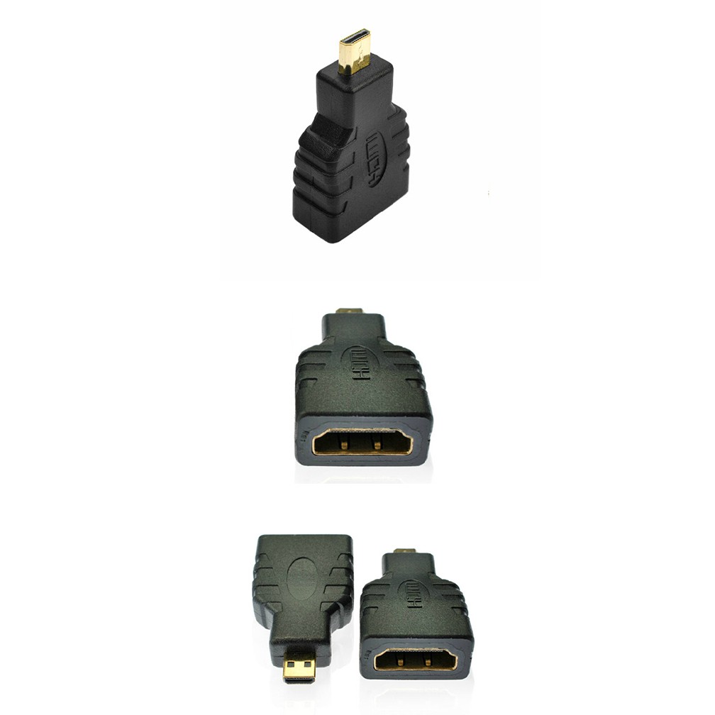 หัวแปลงสาย Hdmi เป็น Micro Hdmi (Adapter Hdmi female To Micro Hdmi Male) รองรับ 1080P 720P