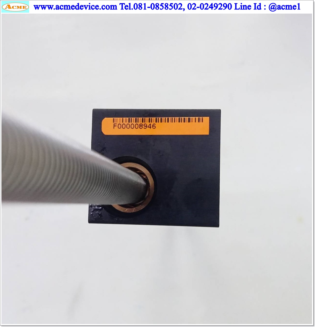 Lead Screw Kla Tencor รุ่น 418609, ขนาดเพลา 10 x 380 mm., Stroke 260 mm., Pit 2 mm.