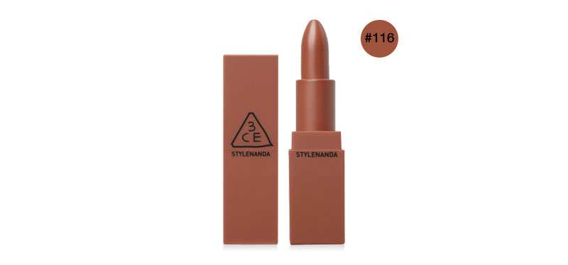 ลิปเนื้อแมท 3CE MOOD RECIPE MATTE LIP COLOR #116 INKED HEART