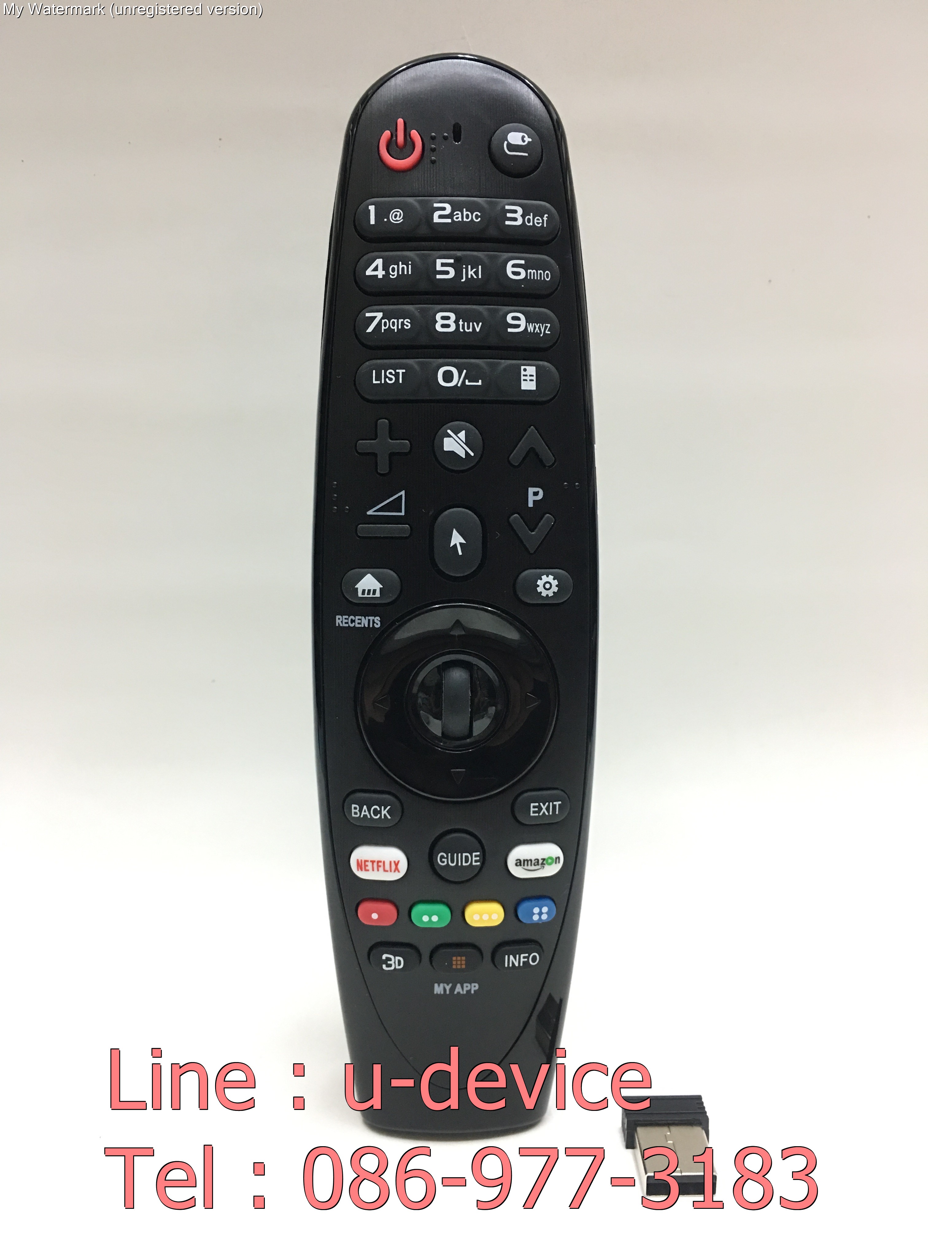 รีโมท Magic Remote LG รุ่น RM-G3900 ใช้กับสมาร์ททีวีแอลจีทุกรุ่น