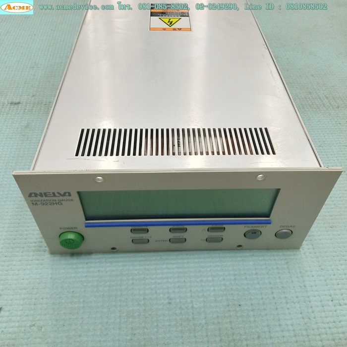 Ionization Gauge Anelva รุ่น M-922HG