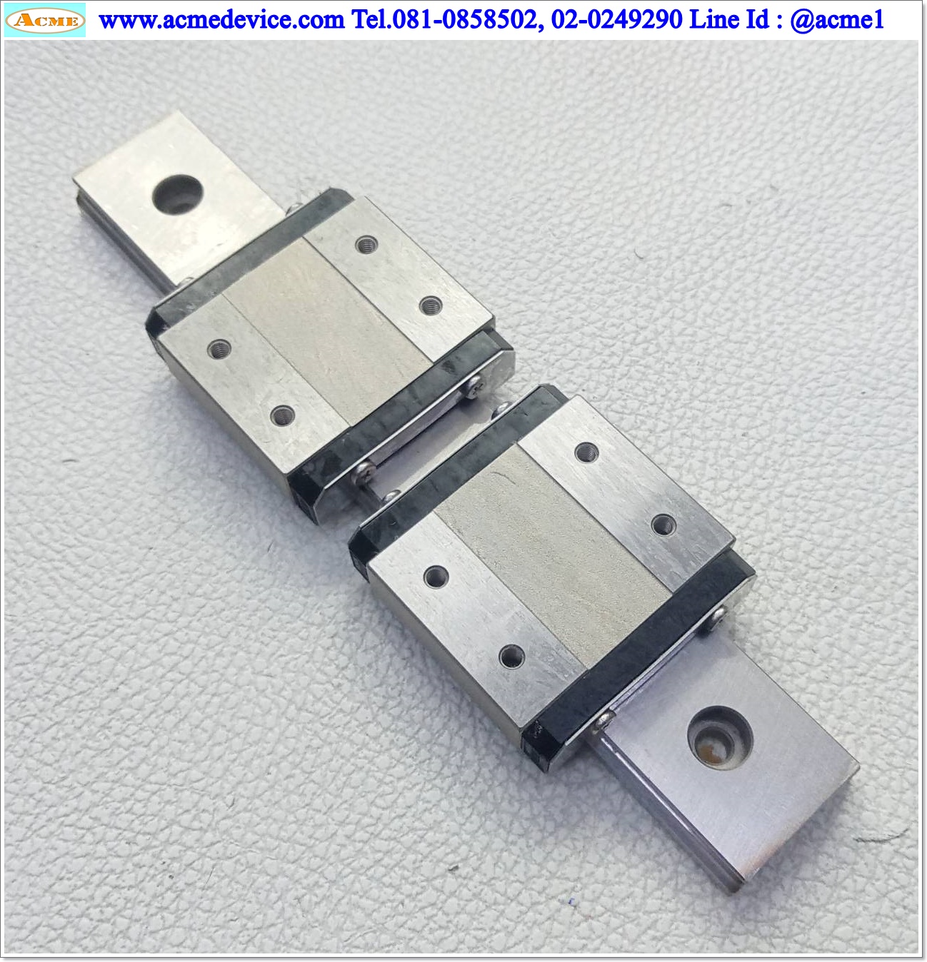 Linear Block and Rail NSK รุ่น LE12, รางสไลด์ขนาด 24 mm. x 150 mm.(2 Block)
