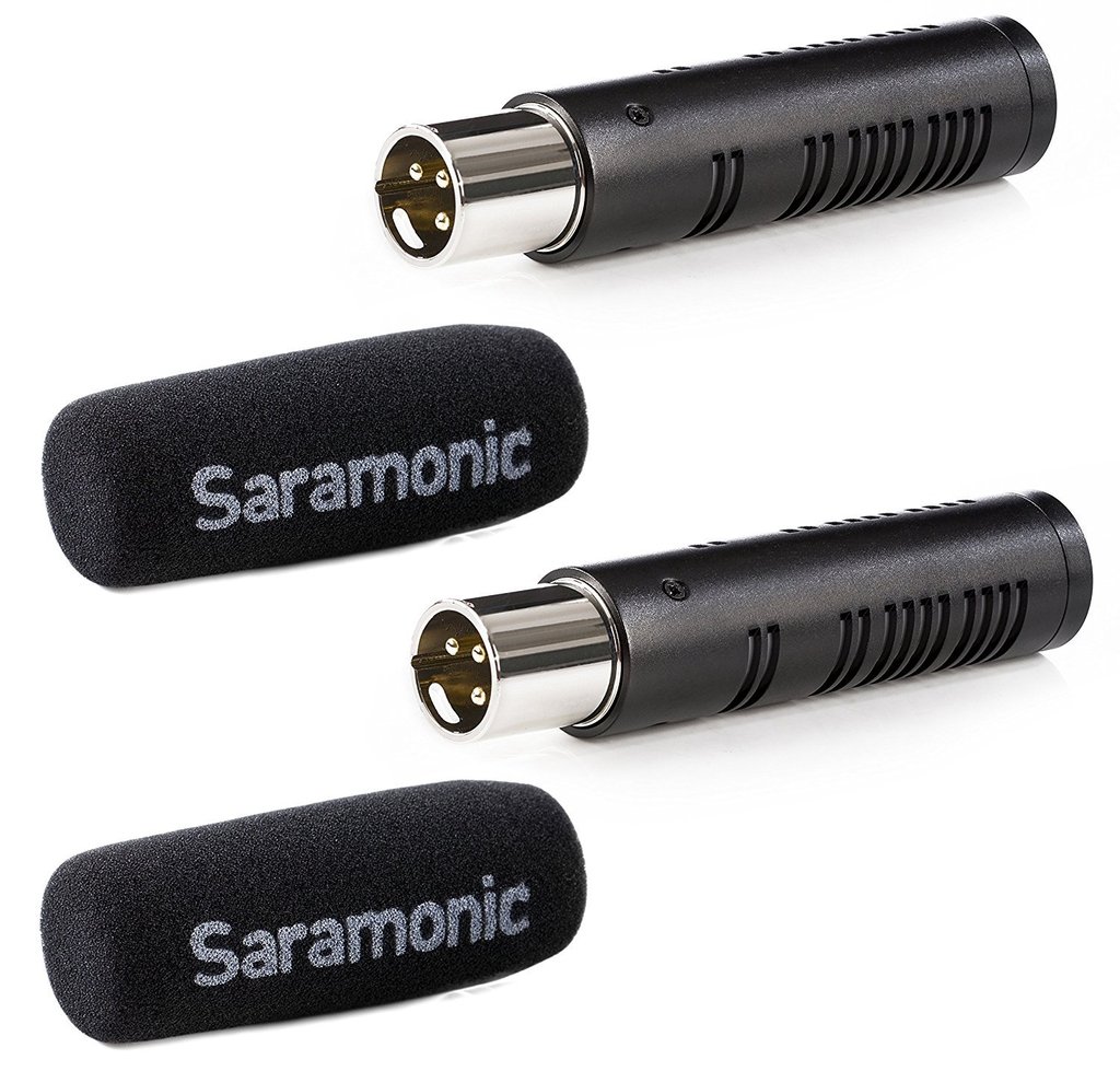 Saramonic SR-AXM3 COMPACT XLR BROADCAST-QUALITY CARDIOID CONDENSER SHOTGUN MICROPHONES (2-PACK) รับประกันศูนย์ไทย 1 ปี