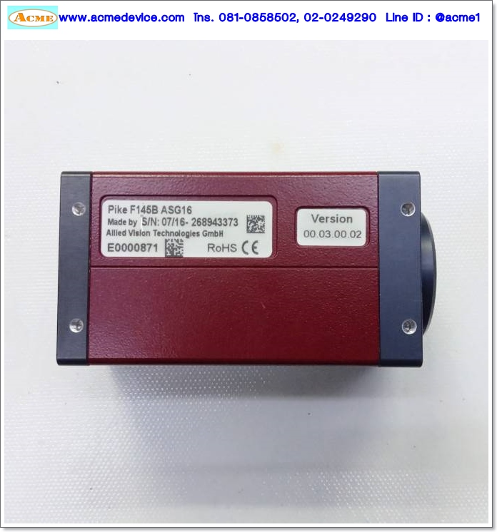 Camera Allied รุ่น Pike F145B ASG16, High frame rates