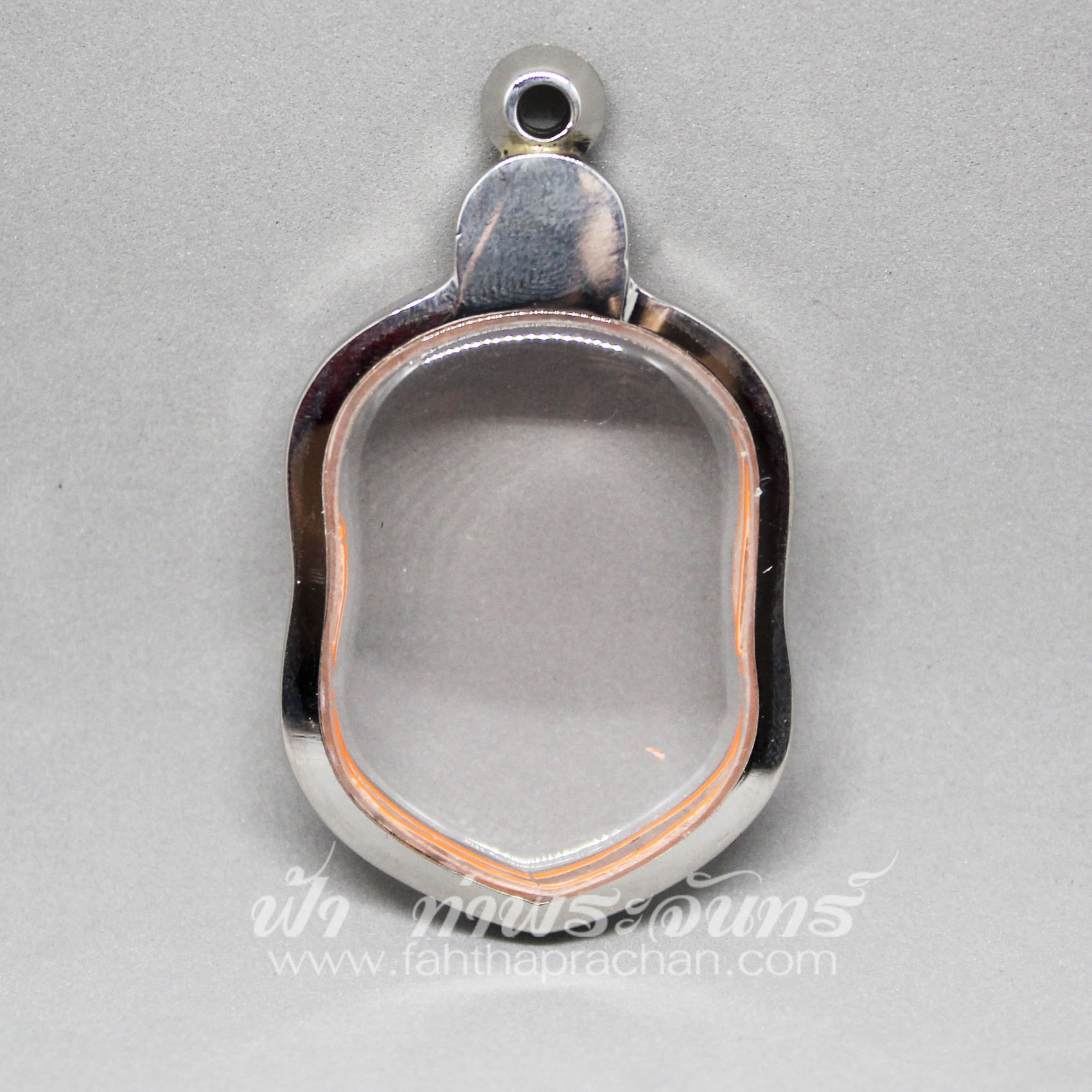 ตลับเสมาหลวงปู่ทิมเข้ารูป สองหน้า สแตนเลสพุก