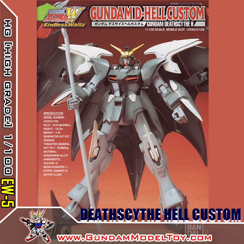 HG 1/100 DEATHSCYTHE HELL CUSTOM เดธไซท์ เฮลล์ คัสตอม
