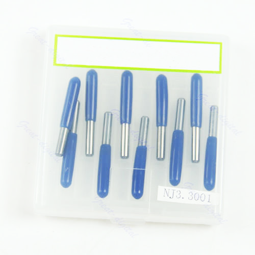 10pcs ดอก Engraving คาไบด์ 10 ดอก ขนาด 3.175mm. 30องศา