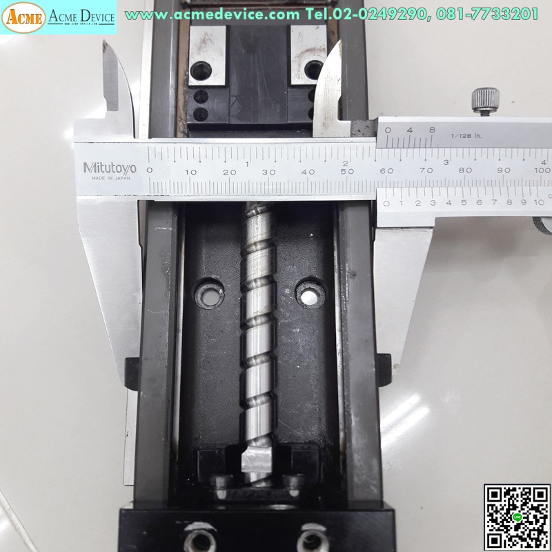 แกนสําเร็จรูป Ball Screw THK รุ่น KR33, ขนาด 60 mm x 210 mm, Stroke 75 mm, Pit ???