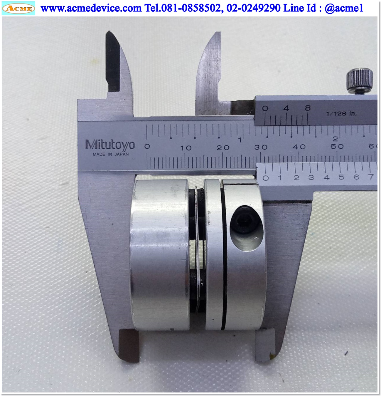 Coupling SI.CO ขนาด ID 11/14mm, OD 39mm, L 31mm